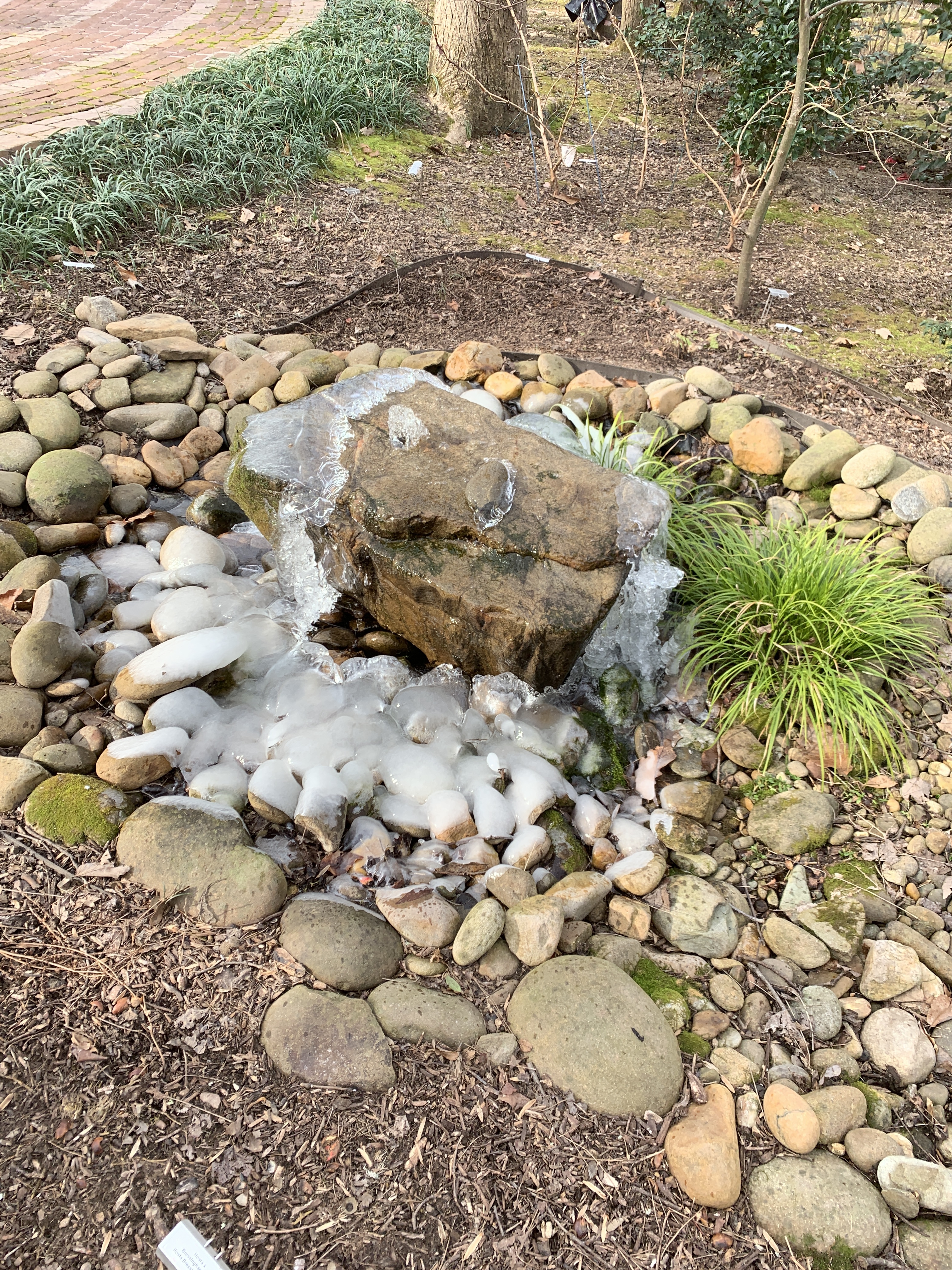 Labyrinth Bubbler Garden Room | Randy Stewart's Garden